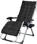 Lightweight Folding Lounge Chair - Zero Gravity Recliner for Outdoor, Beach, Pool & Patio - Heavy Duty, Comfortable, Portable Garden Lounger - Ideal Sun Lounger for Relaxation