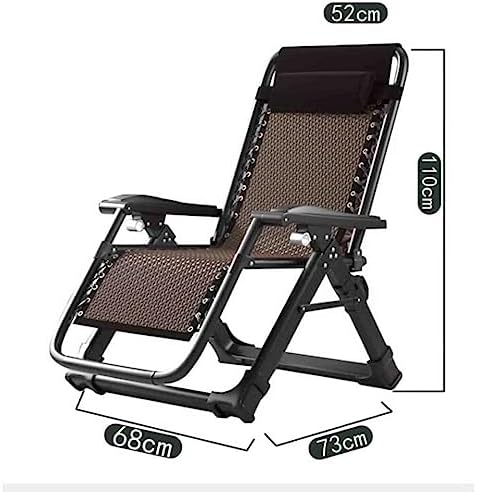 Zero Gravity Reclining Lounge Chair - Adjustable Aluminum Frame with Removable Cushion & Headrest, Perfect for Indoor/Outdoor Relaxation (Green)