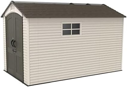 Lifetime 7ft x 12ft (2.1 x 3.6m) Storage Shed Model 60282 Tiedex