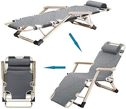 Adjustable Sun Lounger Chair - Zero Gravity Folding Recliner for Patio, Beach, Lawn & Camping - Portable Outdoor Chaise Lounge for Ultimate Relaxation