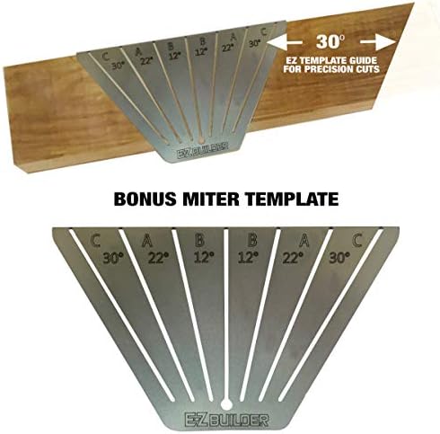 EZBUILDER 50 Structurally Stronger Truss Design, Easy Shed Set, Builds 6" - 14" Widths Any Length, Storage Barn, Barn Roof, Wood Not Included