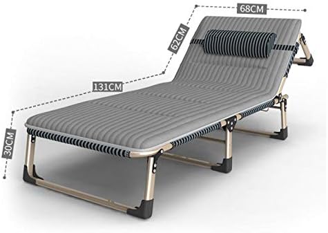 Heavy Duty Zero Gravity Reclining, Deck Chair Recliners, Terrace Outdoor Recliners, Oversized Adjustable Sun Loungers, With Headrest Support 440lbs-Black Rod Stripes+4D Breathable Cotton Pad