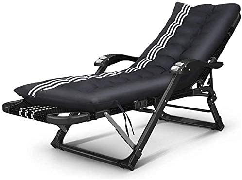 Heavy Duty Folding Lounge Chair - Waterproof Zero Gravity Recliner, Camping & Garden Furniture Set, Metal Sun Lounger for Outdoor Relaxation & Deck Use