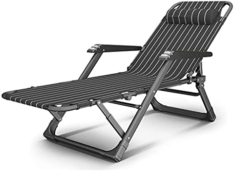 Lounge chair, beach chair, deck chair zero gravity chair, extra wide 52/67 cm, steel frame and fabric (colour: 9 fabrics) (10 Fabr
