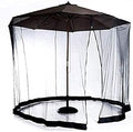Outdoor Garden Umbrella Your Parasol into a Gazebo Patio Umbrella Cover Screen with Zipper Door, Garden Outdoor Patio Netting Canopy for Camping