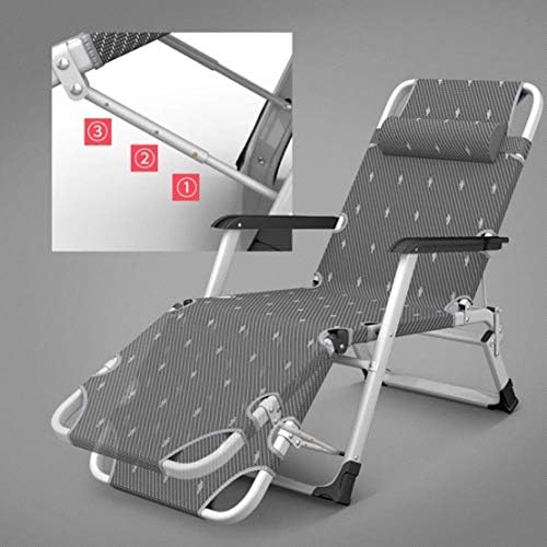 Lounge Heavy Duty Zero Gravity Chairs Garden Outdoor Patio Sun loungers Folding Reclining Chairs Lounger Deck Chairs,Gray