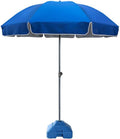 Parasol Umbrella 8.5Feet Patio Umbrella, Gazebo/Small Bistro Windproof Offset Umbrella with 1.5kg Water Filled Umbrella Base, Easy to Assemble