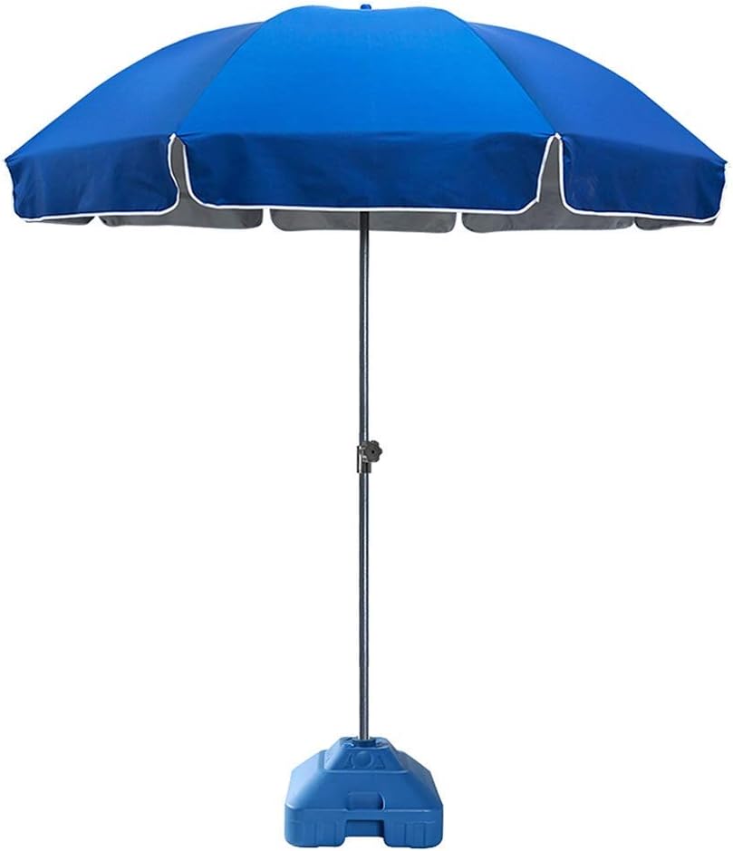 Parasol Umbrella 8.5Feet Patio Umbrella, Gazebo/Small Bistro Windproof Offset Umbrella with 1.5kg Water Filled Umbrella Base, Easy to Assemble