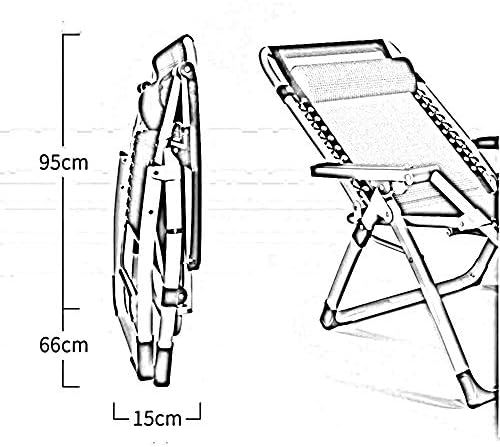 Patio Lounge Chairs Sunloungers, Textoline Folding Reclining Chairs Lounger Garden Chair Beach Sun Lounger Recliner Chairs for Garden Outdoor Patio Weatherproof Durable