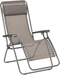 Lafuma Mobilier Relax Rt2, Chataigne, Steel/Texplast,Polypropylene/ Polyester, For Détente, Uv Resistant, 114x68x87 cm