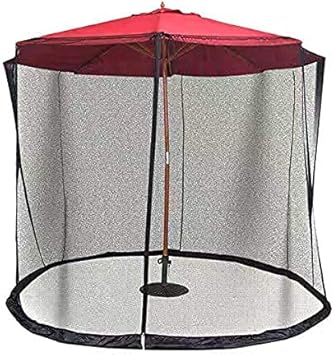 Outdoor Garden Umbrella Your Parasol into a Gazebo Parasol Mosquito Net Camping Mosquito Net Patio Courtyard Umbrella Net Cover Keep Insect Away Home Textile for Home Bed Outdoor