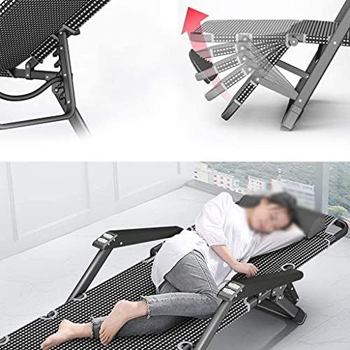 Heavy Duty Folding Lounge Chair - Zero Gravity Recliner for Outdoor Use, Waterproof Chaise Lounger, Perfect for Camping, Garden, and Deck - Durable Metal Frame Furniture Set