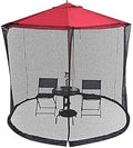 Outdoor Garden Umbrella Your Parasol into a Gazebo 7.5 Ft Garden Umbrella Table Screen Parasol Mosquito Net Cover Bug Netting Cover (Size : 275 * 230cm)