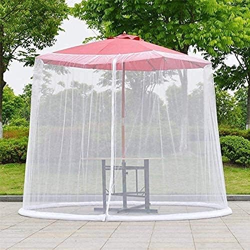Outdoor Garden Umbrella Your Parasol into a Gazebo Outdoor Umbrella Mosquito Net Camping Patio Umbrella Screen Patio Netting