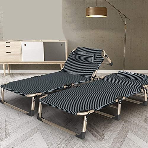 Heavy Duty Zero Gravity Reclining, Deck Chair Recliners, Terrace Outdoor Recliners, Oversized Adjustable Sun Loungers, With Headrest Support 440lbs-Black Rod Stripes+4D Breathable Cotton Pad
