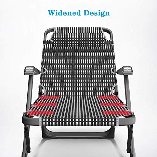Folding Garden Sun Lounger Chair - Heavy Duty Portable Recliner, Gravity-Resistant Deck Chair, Foldable Outdoor Furniture for Lawn & Patio Relaxation