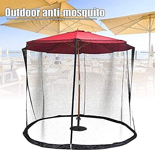 Outdoor Garden Umbrella Your Parasol into a Gazebo Parasol Mosquito Net Camping Mosquito Net Patio Courtyard Umbrella Net Cover Keep Insect Away Home Textile for Home Bed Outdoor
