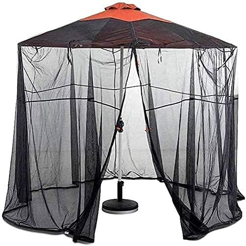 Outdoor Garden Umbrella Your Parasol into a Gazebo Mosquito net for parasol, Outdoor Garden Mosquito Cover Parasols Net Garden Umbrella Table Screen Parasol Mosquito Net Cover Bug