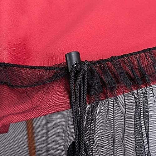 Outdoor Garden Umbrella Your Parasol into a Gazebo Outdoor Umbrella Mosquito Net Camping Patio Umbrella Screen Patio Netting