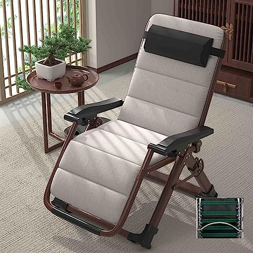 Adjustable Reclining Lounge Chair, 90°-170° Backrest, Aluminum Alloy Frame, PE Woven Zero Gravity Design, Foldable Outdoor Sun Lounger for Garden & Beach, Gray Color