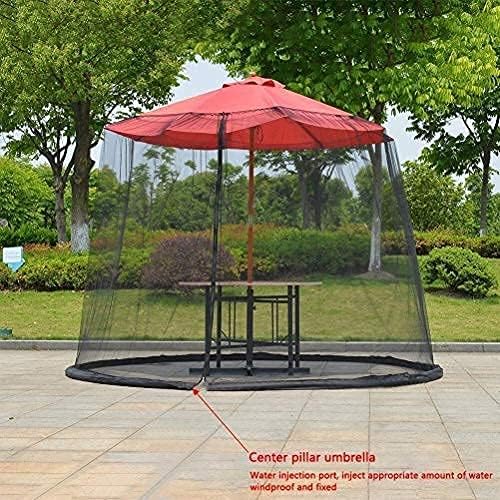Outdoor Garden Umbrella Your Parasol into a Gazebo Mosquito net for parasol, Outdoor Garden Mosquito Cover Parasols Net Garden Umbrella Table Screen Parasol Mosquito Net Cover Bug