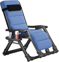 Zero Gravity Reclining Lounge Chair - Adjustable Aluminum Frame with Removable Cushion & Headrest, Perfect for Indoor/Outdoor Relaxation (Green)
