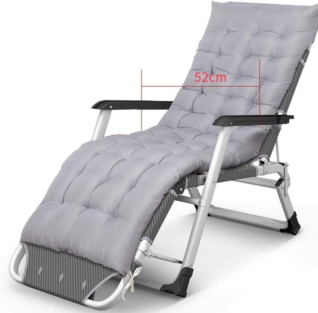 Lounge Heavy Duty Zero Gravity Chairs Garden Outdoor Patio Sun loungers Folding Reclining Chairs Lounger Deck Chairs,Gray