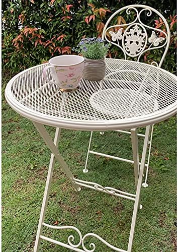 Garden Furniture Set Indoor and outdoor metal tables and chairs tavern set, Weather-resistant foldable dining table and chair garden furniture, Porch Balcony Dialogue Set, Courtyard coffee t