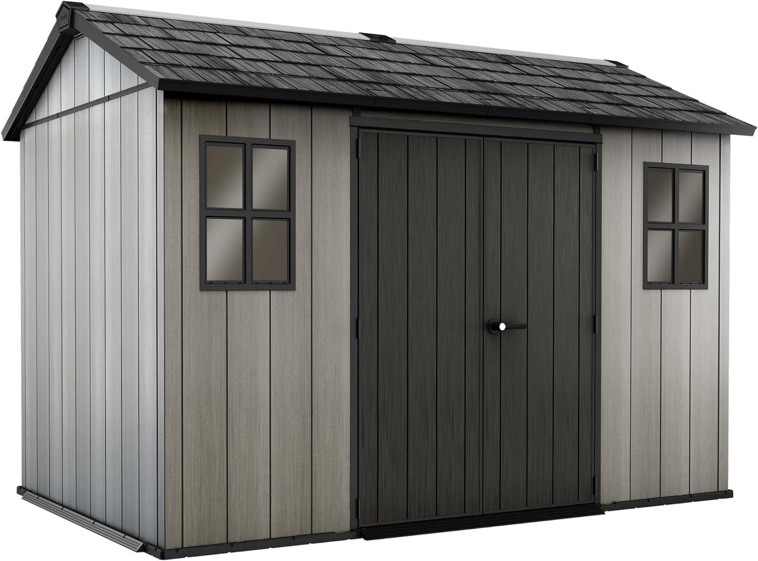 Keter Oakland 11ft x 7.5ft, Garden Shed, Graphite